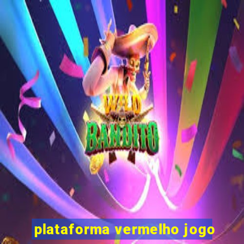 plataforma vermelho jogo